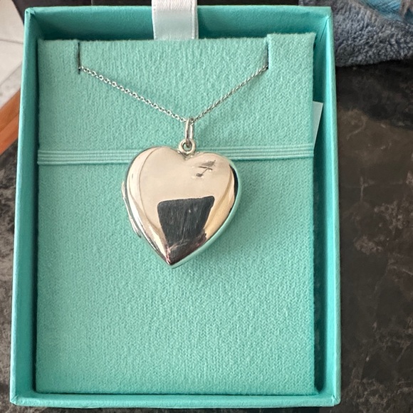 Tiffany & Co. Jewelry - Tiffany & Co Heart Locket and Chain